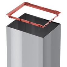 Big-Box Refuse Bin Swing L / 35L / silver