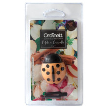 Flavoured shopping trolley coin holder Ladybug assorted