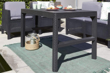 Lyon Rattan Table grey