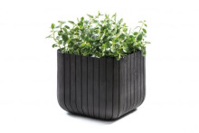 Flowerpot Cube Planter S grey