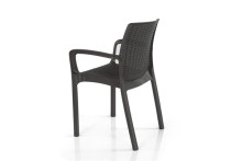 Garden chair Bali Mono grey