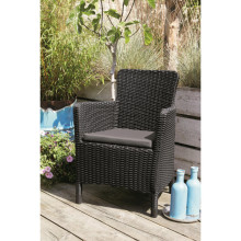 Garden chair Trenton Dining grey