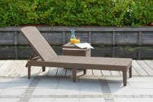 Sun lounger Jaipur beige