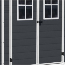 Garden shed Manor 6x5 DD (with 2 windows in front) dark grey