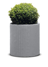 Flowerpot Large Cylinder Planter light grey