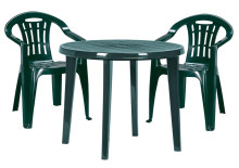 Mallorca dark green garden chair