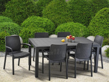 Garden table Melody grey