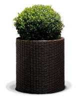 Flowerpot Large Cylinder Planter brown