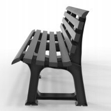 Garden bench Olimpia 150x53x77cm grey