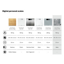 Style Sense Compact 300 Concrete electronic scales