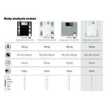 Body Analysis Scale Shape Sense Control 200 