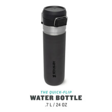 The Quick Flip Water Bottle Go 0,71L dark grey