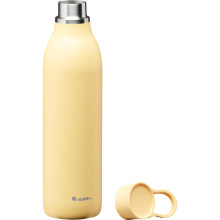 Thermobottle CityLoop Thermavac eCycle vandens butelis 0,6 l, perdirbtas nerūdijantis. Plienas / geltona