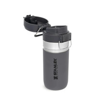 The Quick Flip Water Bottle Go 0,47L dark grey