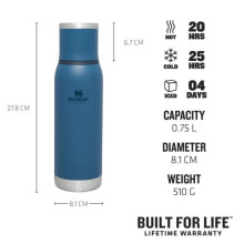 Thermos The Adventure To-Go Bottle 0,75L blue