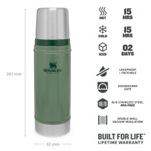 Thermos The Legendary Classic 0,47L green