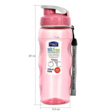 Butelis Aqua Sports 500ml rožinis