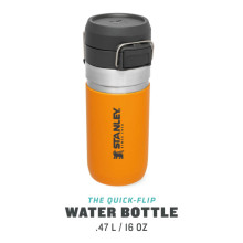 Thermo Bottle The Quick Flip Water Bottle Go 0,47L, saffron yellow 