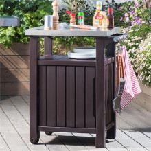 Grill table Unity 105L brown