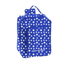 Stars Backpack assorted, red/green/blue/pink