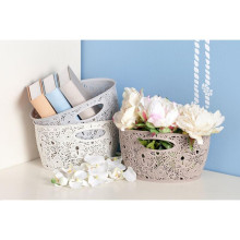 Basket Victoria M 29x21x16cm beige