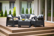 Garden furniture set Bahamas Set grey