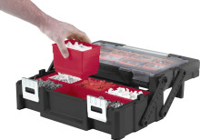 Tool Box with 18 compartments Cantilever Tool Box 18&quot; 45,8x24x14,5cm