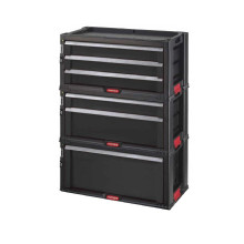 Įrankių dėžė su 6 stalčiais ant ratukų Drawers Tool Chest Set