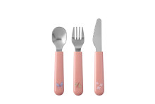 Little Dutch Cutlery Art.108033065243 Butterfly Столовые приборы: ложка, вилка и нож