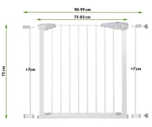 Drošības barjera Springos SG0003C 104- 110cm