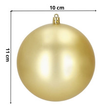 Christmas balls Springos CA1188 10 CM 6 PCS.