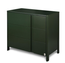 YappyKids YappyClassic Art.388264 Green Dresser with a changing surface.