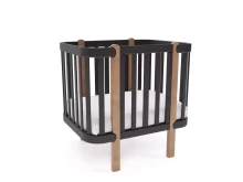 YappyKids YappyÉtude Art.88899 Anthracite additional set for the baby cot (short sides and base)