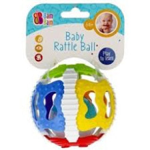 Bam Bam Rattle Ball Art.515077 Погремушка мягкая Пуля