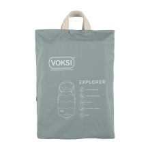 Voksi® Explorer Art.11024840 Seashell Sand Детский зимний конверт в коляску/автокресло