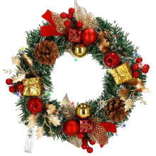 Christmas wreath door decoration Springos CA1318 30 cm