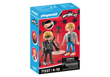 PLAYMOBIL MIRACULOUS: Adrien & Cat Noir 71337