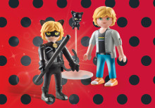 PLAYMOBIL MIRACULOUS: Adrien & Cat Noir 71337