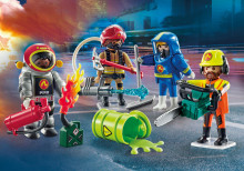 PLAYMOBIL ACTION HEROES My Figures: Ugunsdzēsēju glābšanas misija 71468