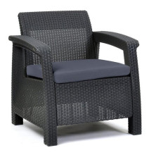 Garden chairs Corfu Duo Set grey