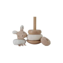 Little Dutch  Ring Stacker Art.8858 Baby Bunny  Mīksta piramīda