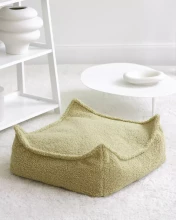 WigiWama Teddy Art.W598468 Matcha Square Ottoman