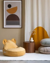 WigiWama Bear Art.W597379 Salted Caramel Bear Beanbag