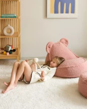 WigiWama Teddy Bear Art.W598499 Guava Bear Beanbag