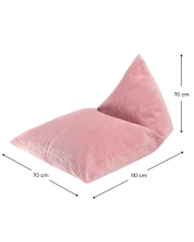 WigiWama Art.W596389 Pink Mousse Big Lounger