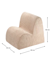 WigiWama Cloud Art.W597577 Brown Sugar Chair