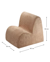 WigiWama Cloud Art.W597966 Toffee Chair