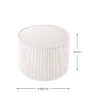 WigiWama Art.W597164 Marshmallow Pouffe