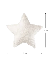 WigiWama Star Art.W597249 Cream White Dekoratyvinė pagalvė