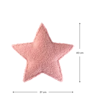 WigiWama Star Art.W598635 Guava Pink Dekoratyvinė pagalvė